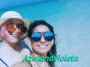 Azulandvioleta